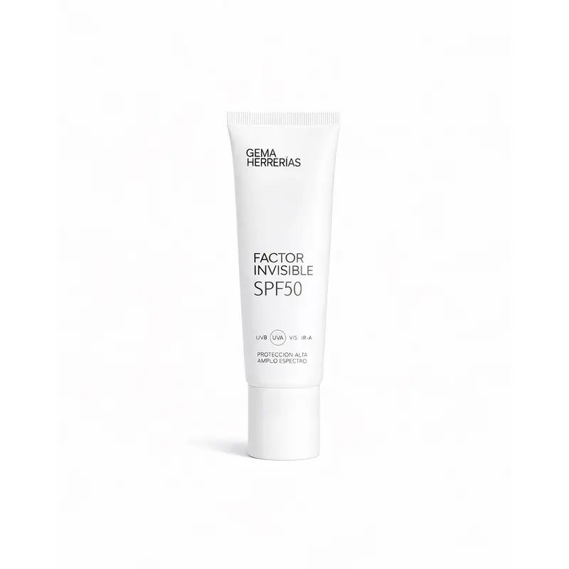 Gema Herrerias Fator Invisível Spf 50 Largo Espectro, 45 ml