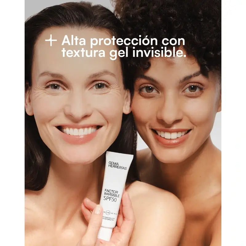 Gema Herrerias Fator Invisível Spf 50 Largo Espectro, 45 ml