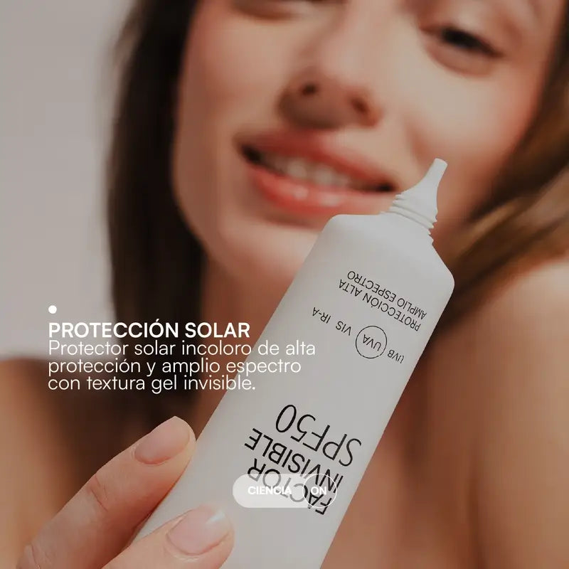 Gema Herrerias Fator Invisível Spf 50 Largo Espectro, 45 ml