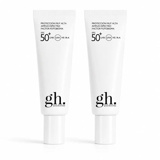 Gema Herrerias Fps50+ Proteção Muito Elevada, 2x50 ml