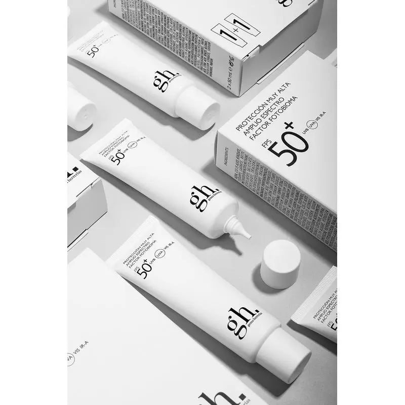 Gema Herrerias Fps50+ Proteção Muito Elevada, Duplo 2x50ml
