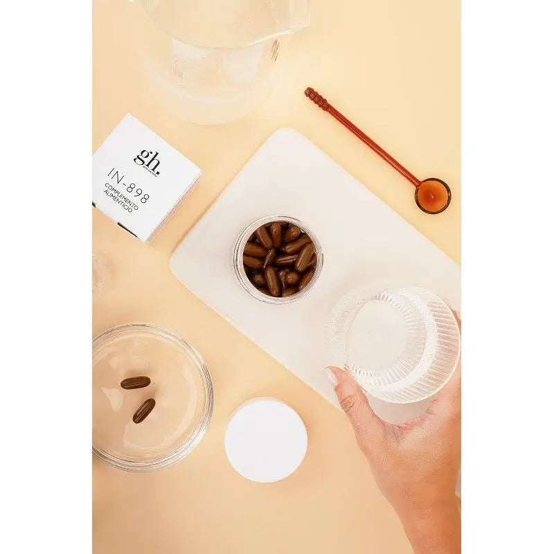 Gema Herrerías In-898 Suplemento Alimentar Anti-Envelhecimento , 60 cápsulas