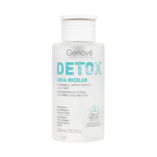 Genové Detox Água Micelar Desintoxicante , 300 ml