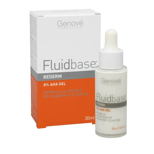 Genové Fluidbase Rederm 8% Aha Gel , 30 ml