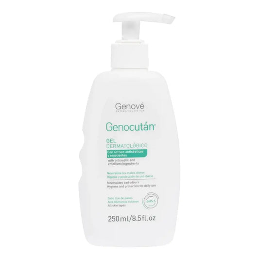 Genové Genocutan Gel Dermatológico 250 Bomba doseadora , 250 ml