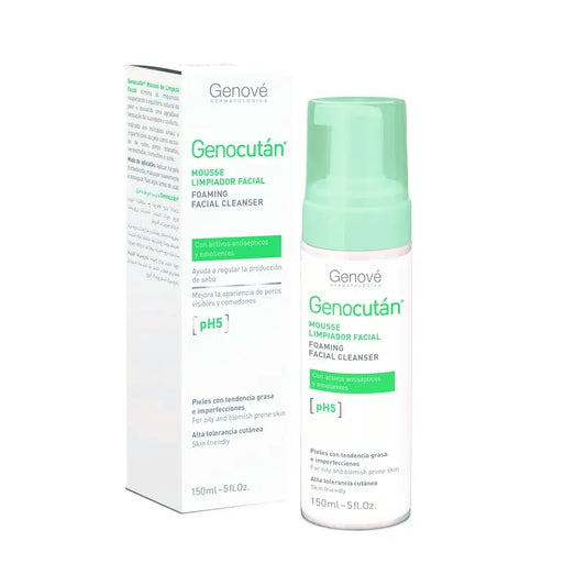 Genové Genocutan Mousse de Limpeza Facial , 150 ml