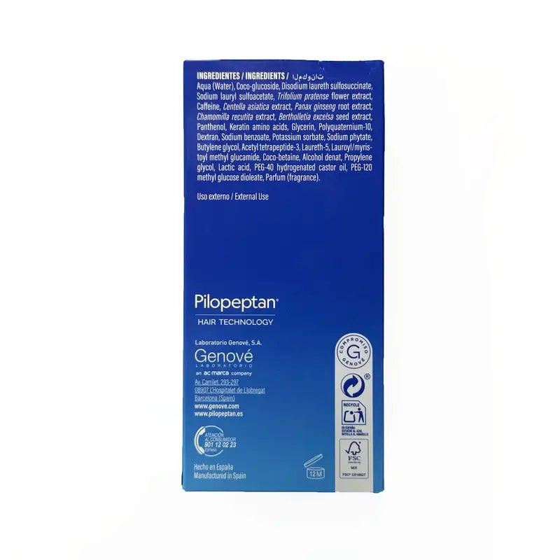 Champô Genové Pilopeptan Man, 250 ml