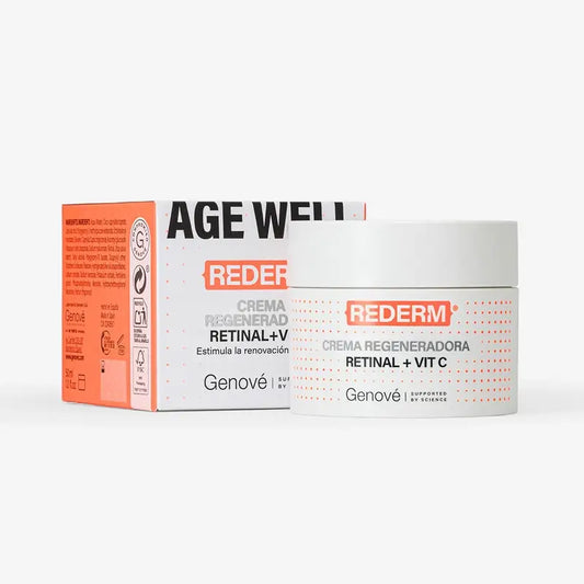 Genové Rederm Creme Regenerador da Retina + Vit C, 50 ml