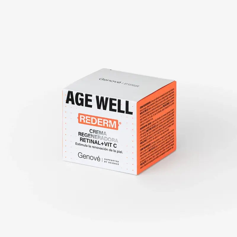 Genové Rederm Creme Regenerador da Retina + Vit C, 50 ml