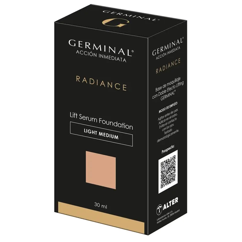 Germinal Radiance Lift Serum Foundation Radiance Lift Foundation Light Medium 30Ml