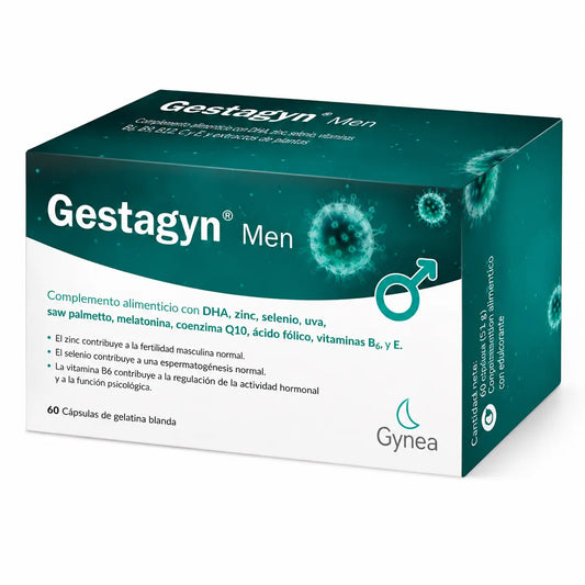 GESTAGYN MEN CÁPSULAS DE GELATINA MOLE 60 CÁPSULAS