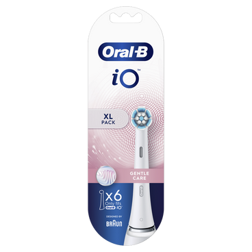 Escovas de substituição Oral-B Braun iO Gentle Care, 6 peças.