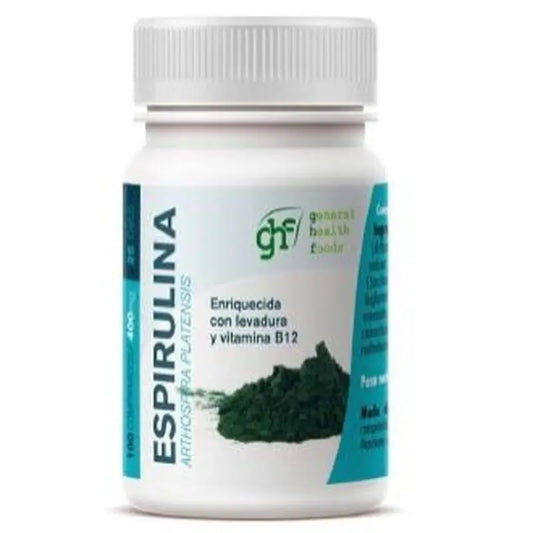 Ghf Spirulina 400Mg. 100 Comprimidos