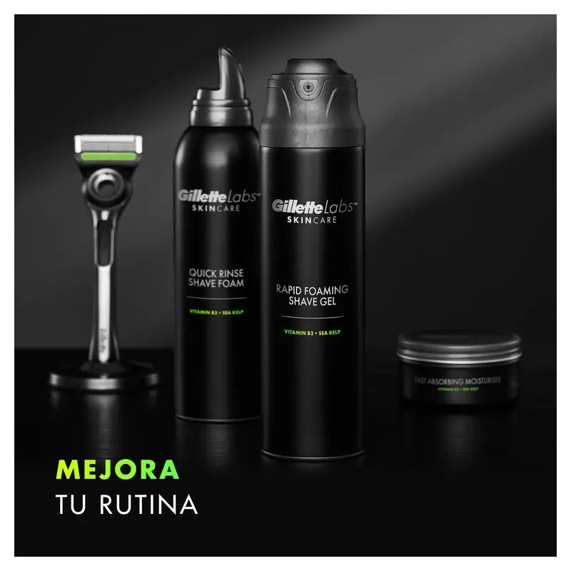 Gel de Barbear Gillette Labs Quick Foam, 198 ml