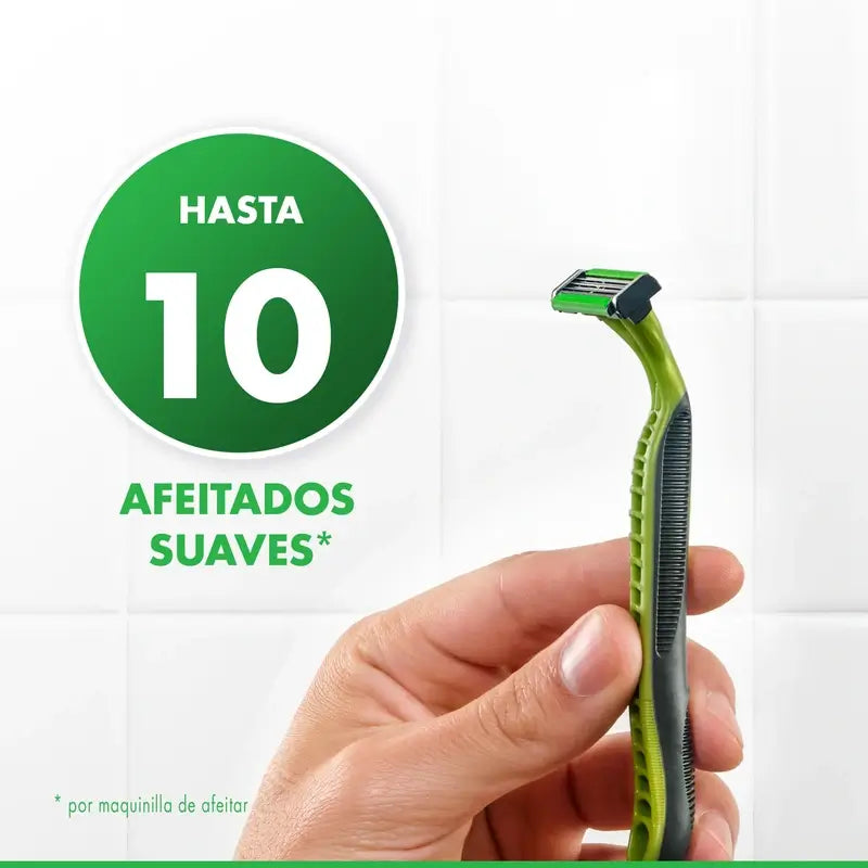 Gillette Blue3 Sensitive Navalha Descartável para Homem , 5 unid.