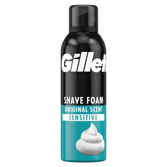 Espuma de barbear Gillette Classic para homem , 200 ml