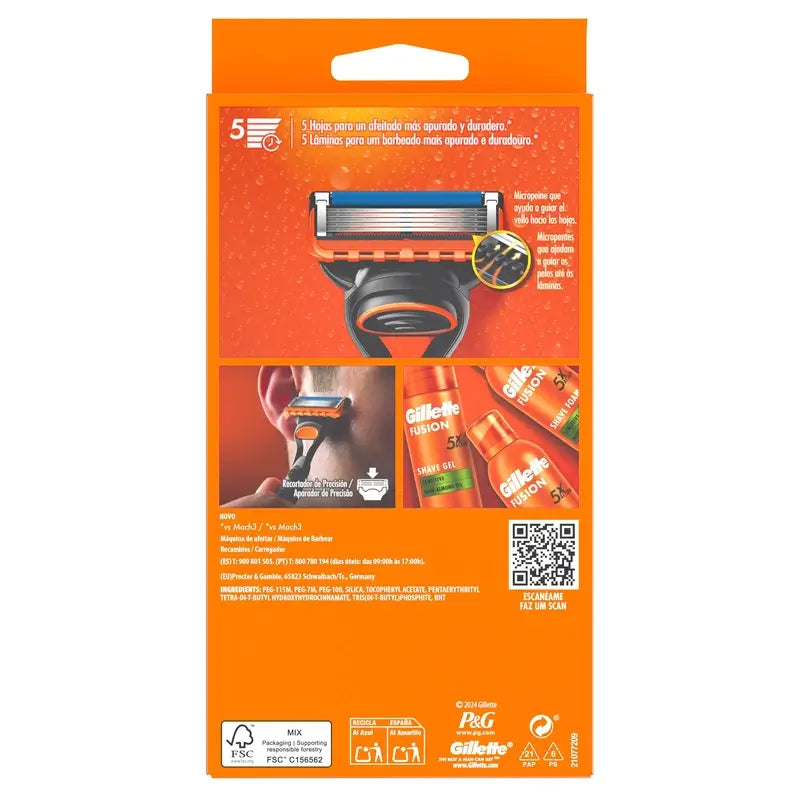 Gillette Fusion5 Navalha de segurança para homem