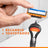 Gillette Fusion5 Proglide 4 Recargas de substituição para lâminas de barbear Fita de gel lubrificante, 4 peças