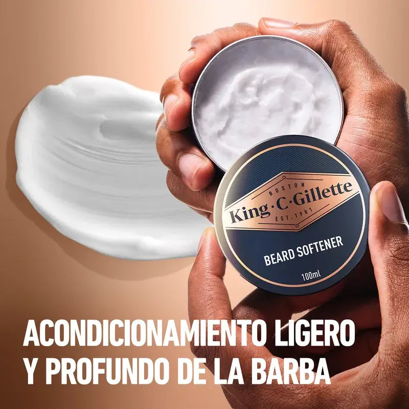Gillette King C. Bálsamo suave para a barba , 100 ml