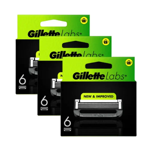 Recargas Gillette Labs, 6 x 3 pcs.