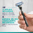 Gillette Mach3 Refil para homem, 6 recargas
