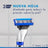 Gillette Mach3 Turbo Men's, 8 Recargas
