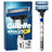 Navalha de barbear para homem Gillette Mach3 Turbo + 2 recargas