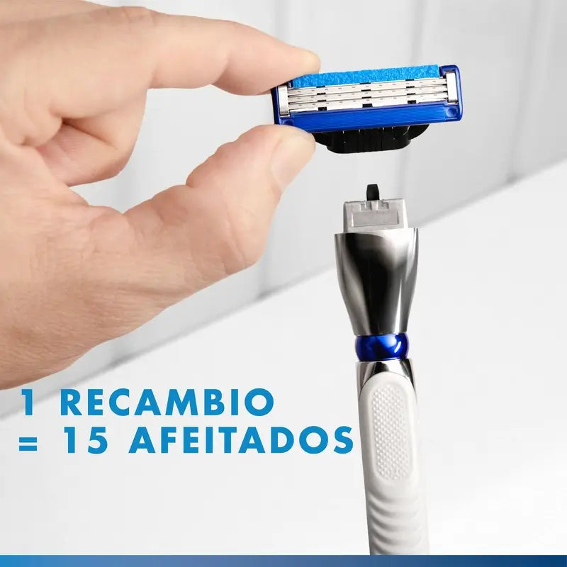 Gillette Mach3 Turbo Recargas para máquinas de barbear para homem , 4 unid.