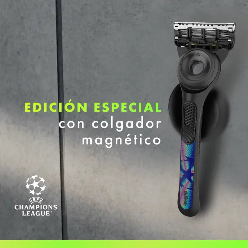 Navalha Gillette Labs com barra esfoliante + 1 recarga e cabide