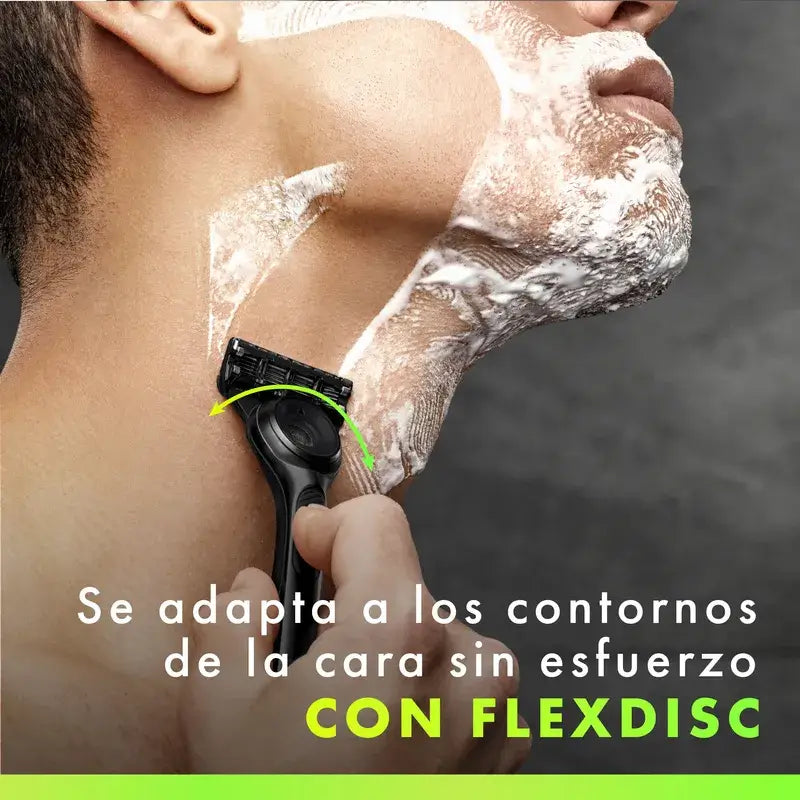 Navalha Gillette Labs com barra esfoliante + 1 recarga e cabide