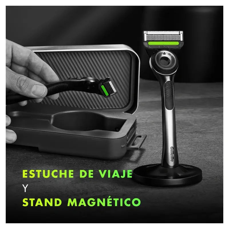 Navalha Gillette Labs com stick esfoliante + 5 recargas