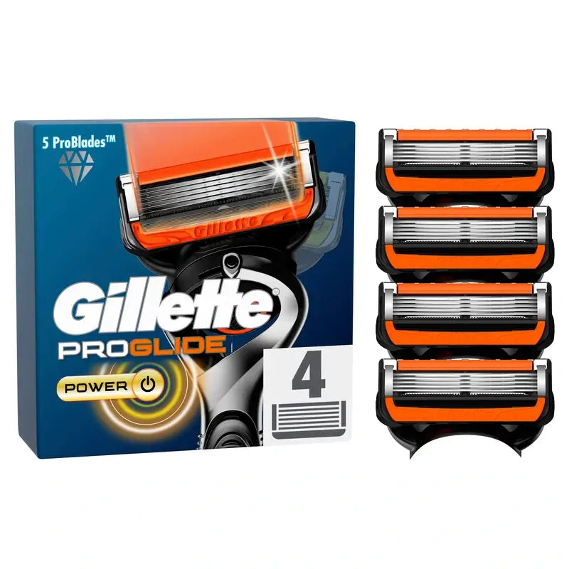 Gillette Proglide Power Refil para máquinas de barbear para homem, 4 unid.