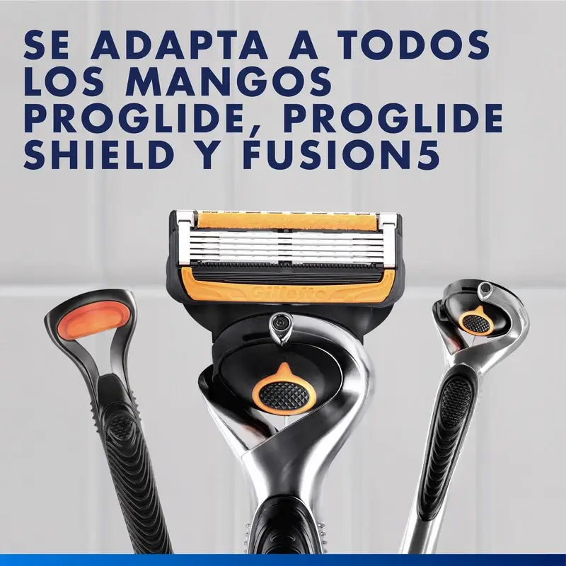 Gillette Proglide Power Refil para máquinas de barbear para homem, 4 unid.