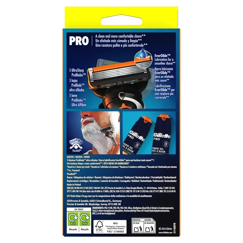 Recarga Gillette, 4 peças