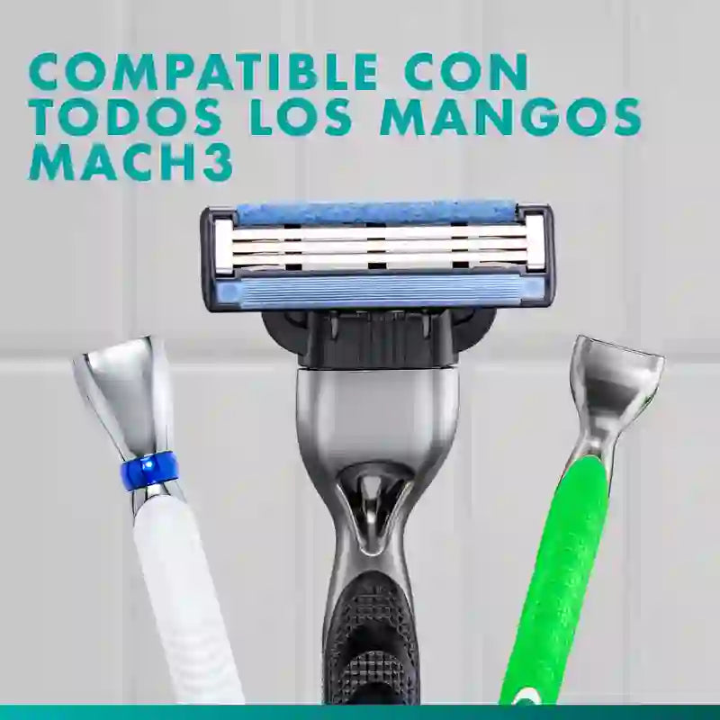 Gillette Mach3 Recarga, 7+1 Recargas
