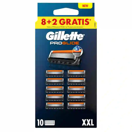 Gillette Proglide Refil, 8+2 recargas