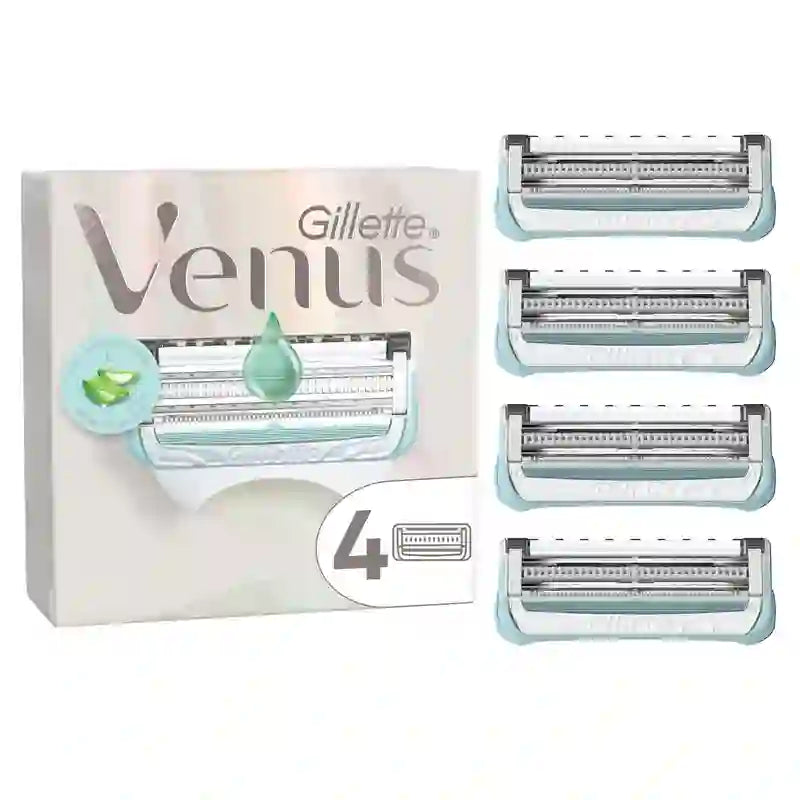 Gillette Intimate & Groin Refills, 4 recargas