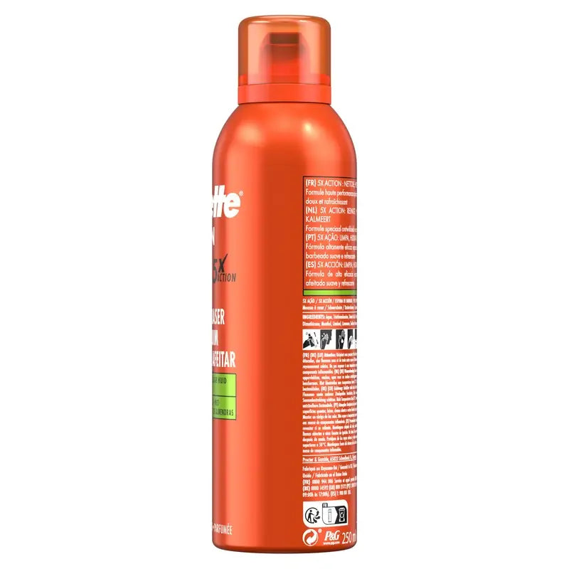 Gillette Sensitive Fusion Foam , 250 ml