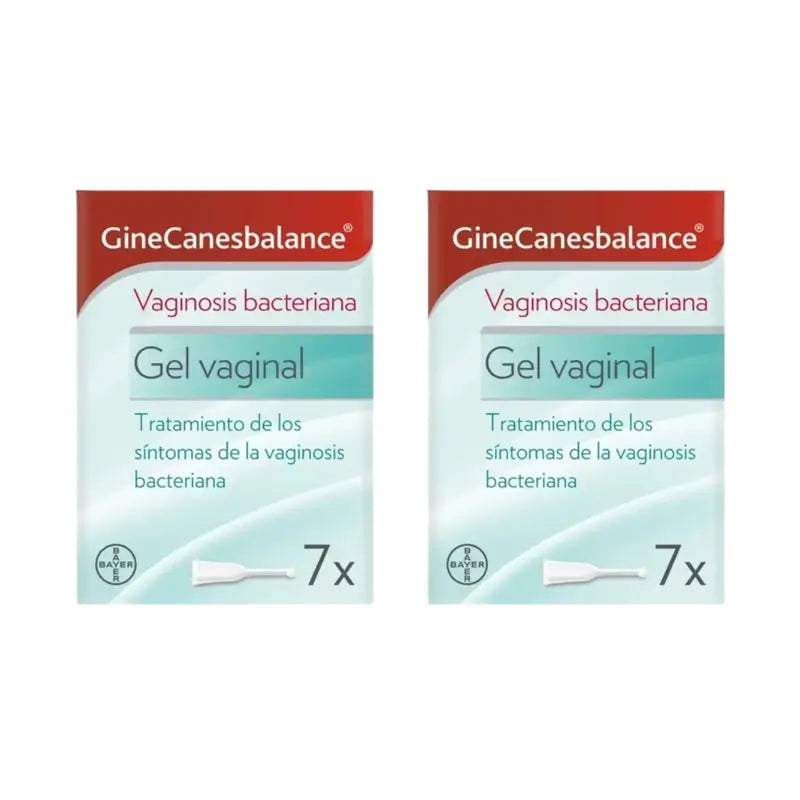 Gine-Canestén Ginecanesbalance Gel Vaginal Antibacteriano, 2X7 aplicadores