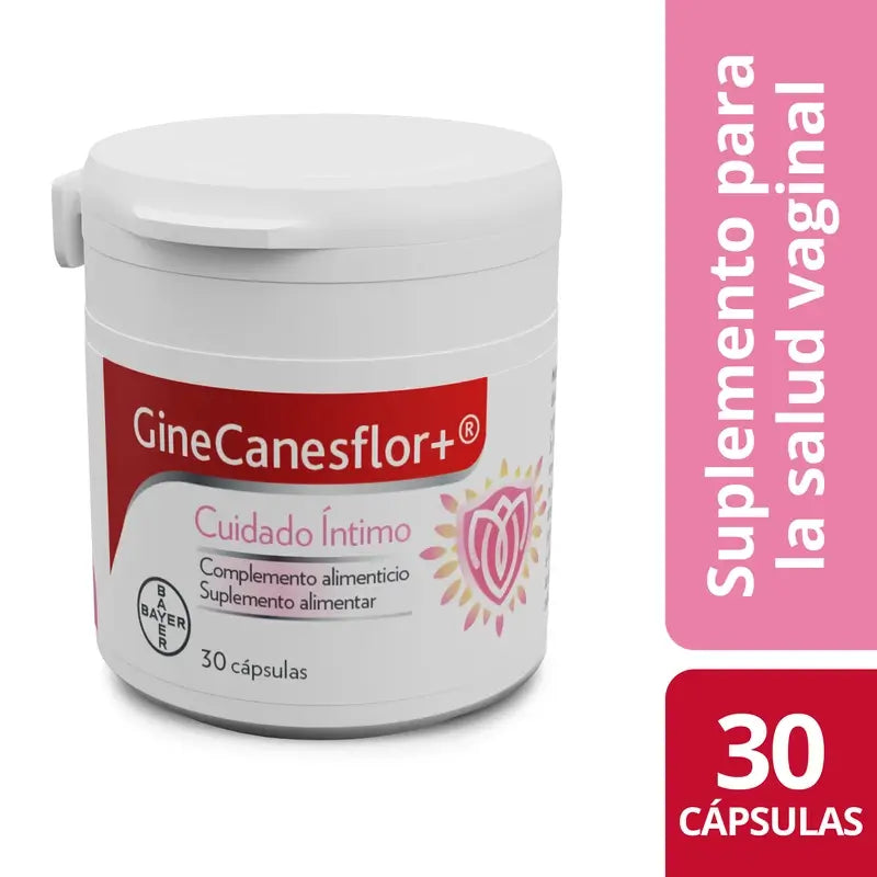 Gine-Canestén Gynecanesflor+, 30 Cápsulas