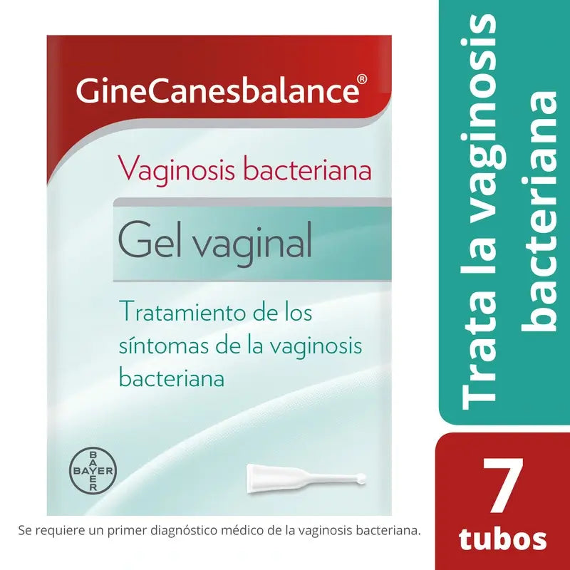 GineCanesbalance Gel Vaginal Antibacteriano, 7 Aplicadores