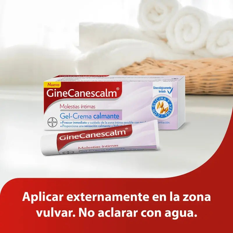 GineCanescalm Gel-Creme Suavizante 15 g