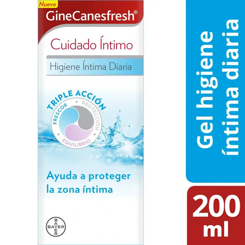 GineCanesfresh Gel de Cuidado Íntimo 200 ml