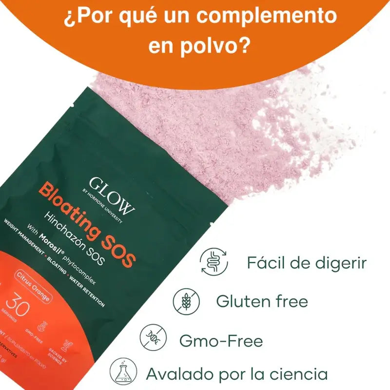Glow Bloating SOS Inchaço Abdominal, 120 gr