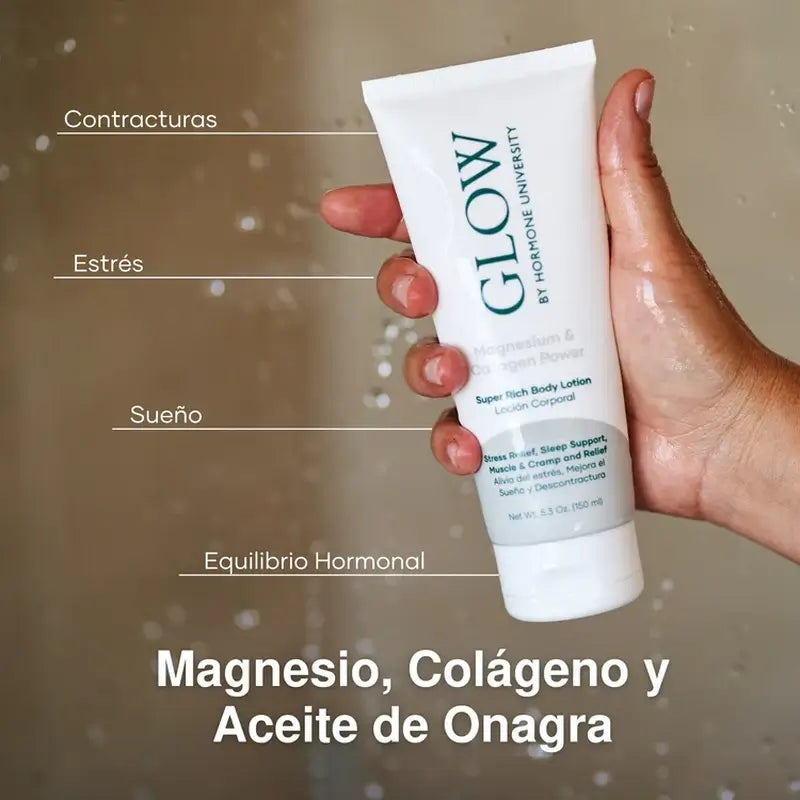 Glow Botanica Creme Corporal Loção de Magnésio , 150 ml