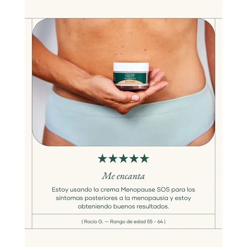 Creme Corporal Glow Botanica Menopause Sos, 50 ml