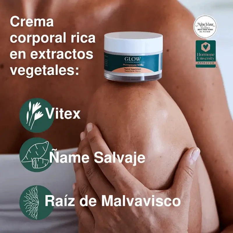 Pacote de bem-estar total para a menopausa da Glow Botanica