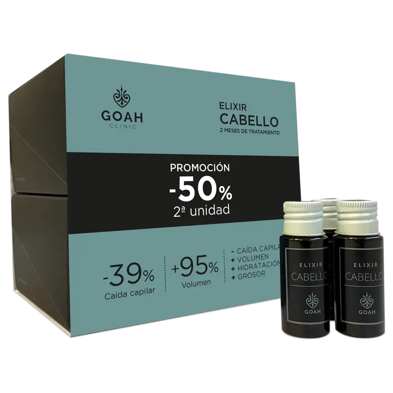 Goah Clinic Duplo Elixir Elixir Capilar 2ª Unidade 50%