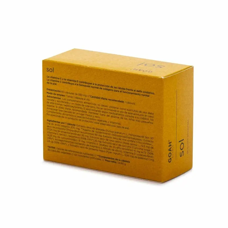 Clínica Goah Sol 60 cápsulas