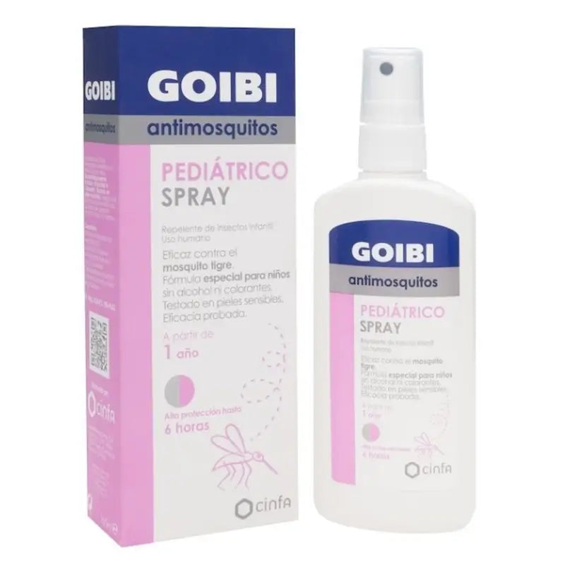 GOIBI SPRAY REPELENTE DE MOSQUITOS PEDIÁTRICO 150ML